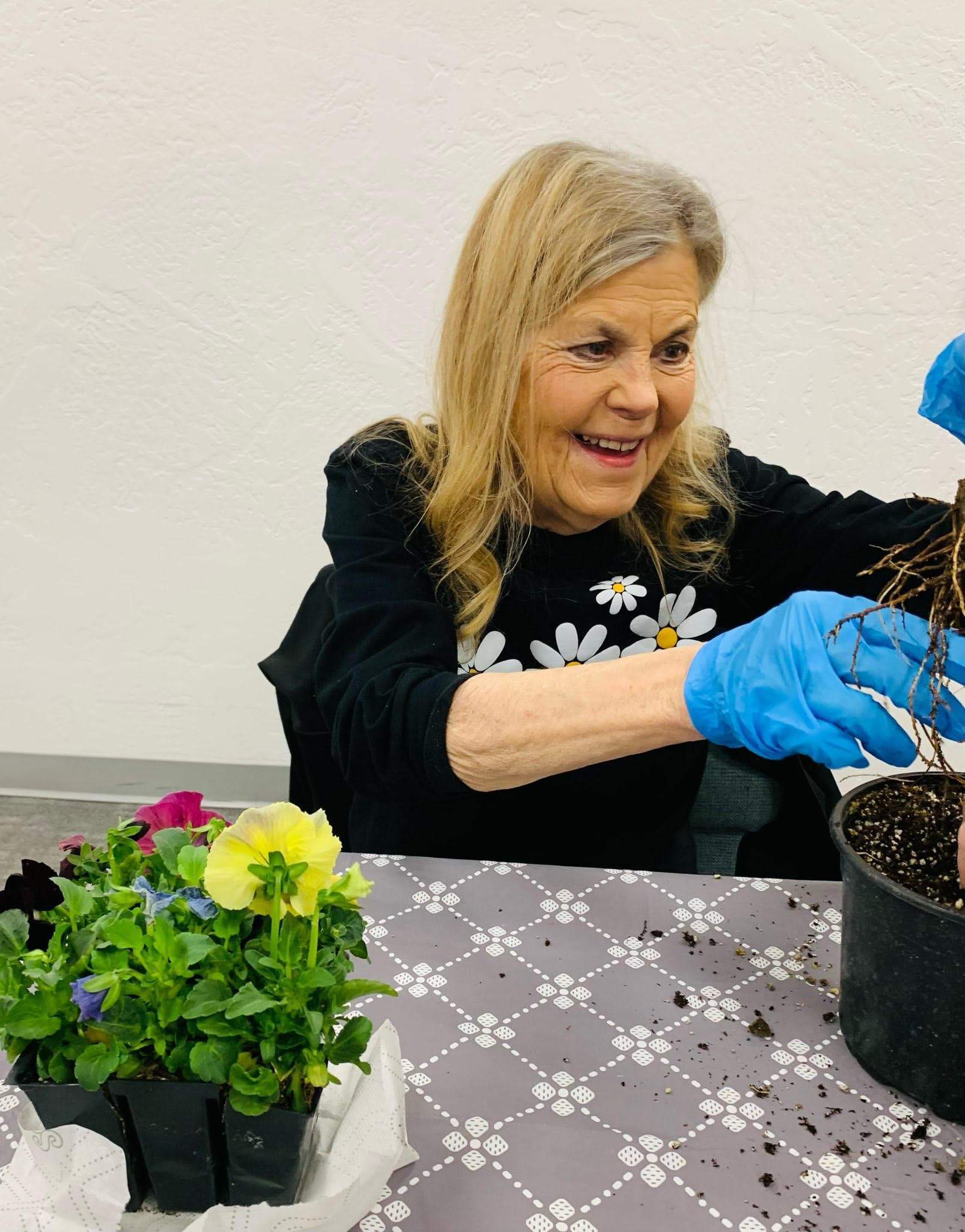 Art sessions and gardening projects